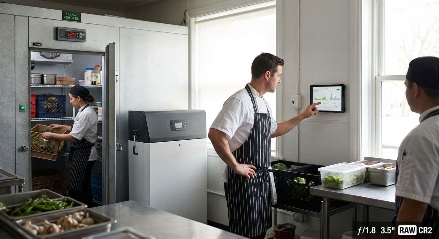Baterías inteligentes para restaurantes: ahorro y seguridad energética