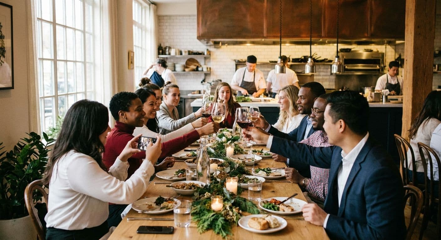 Cenas de empresa Navidad 2025: guía para maximizar beneficios en restauración