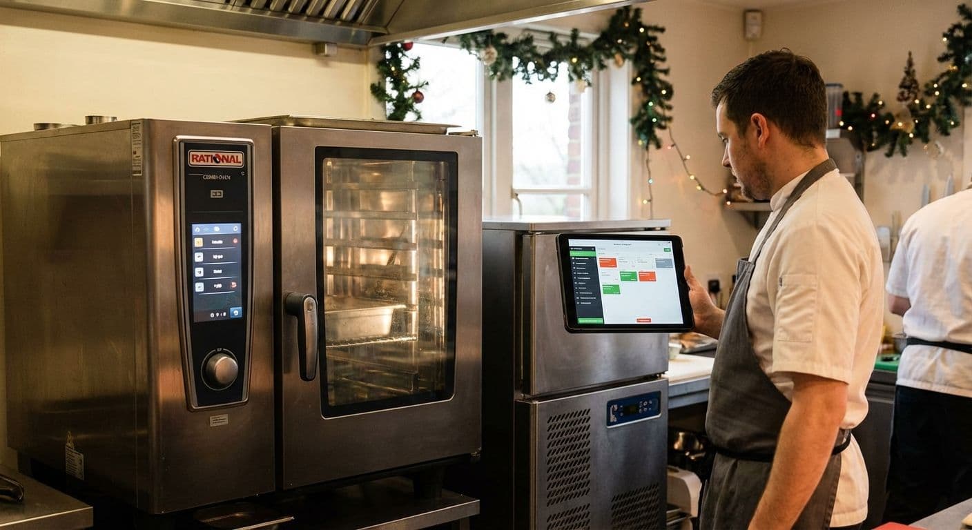 Tecnología y cocina inteligente para reducir el estrés en restaurantes