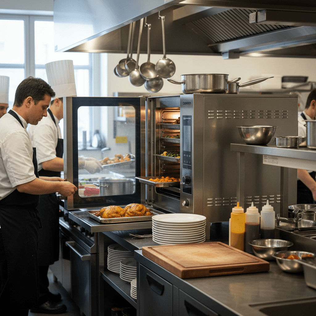 Eficiencia en cocinas profesionales: tecnología multifunción y rentabilidad