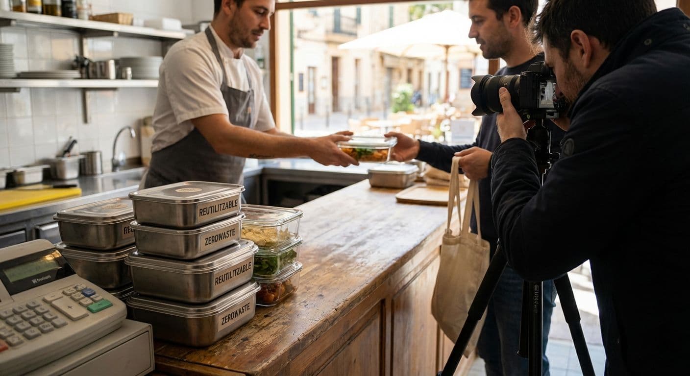 Envases reutilizables en restaurantes de Mallorca: ahorro y gestión