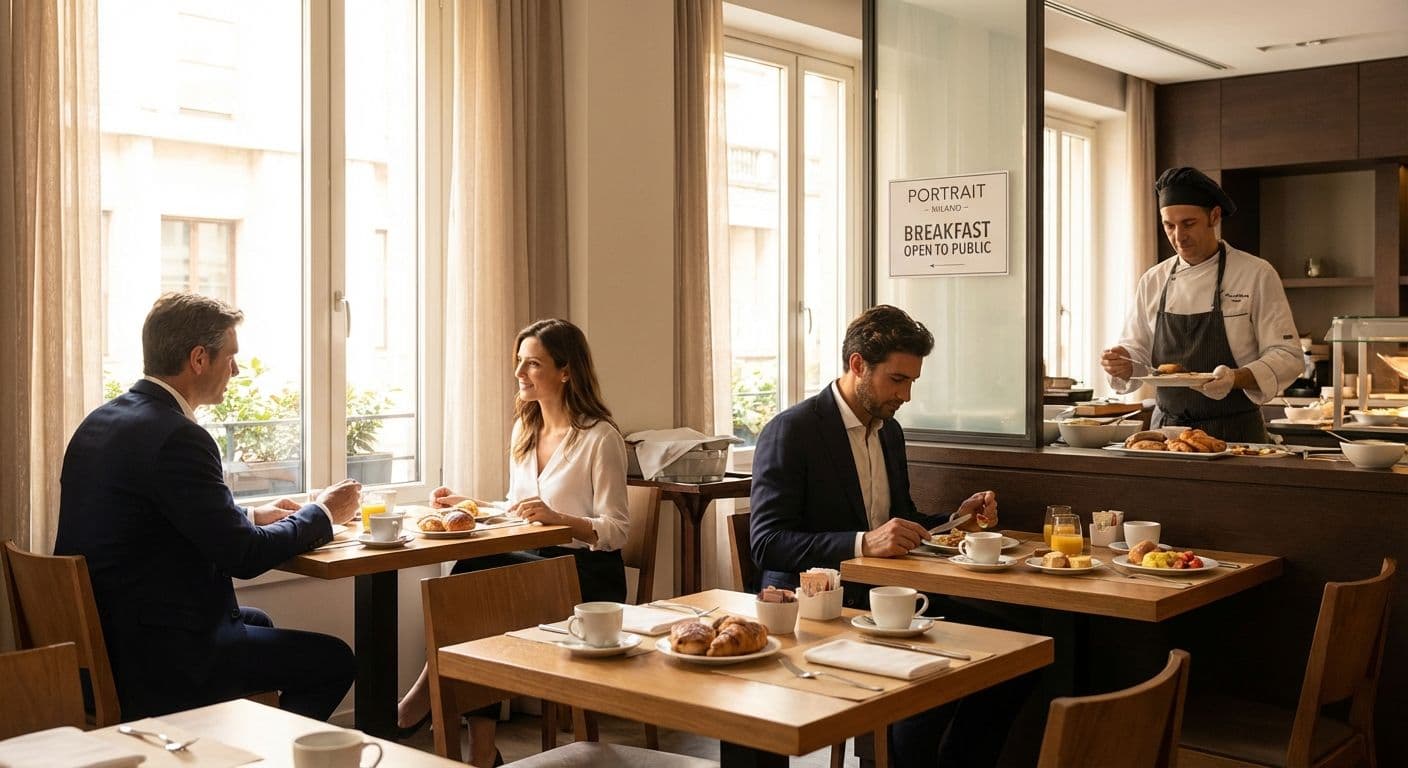 Cómo rentabilizar el desayuno en tu restaurante: el caso de éxito de Portrait Milano en SIGEP 2026