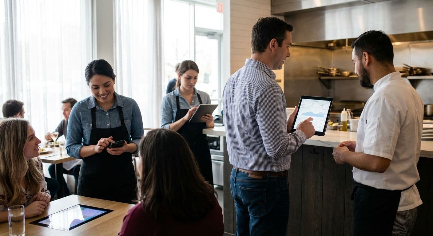 La IA en la sala del restaurante: optimización y gestión digital con Square