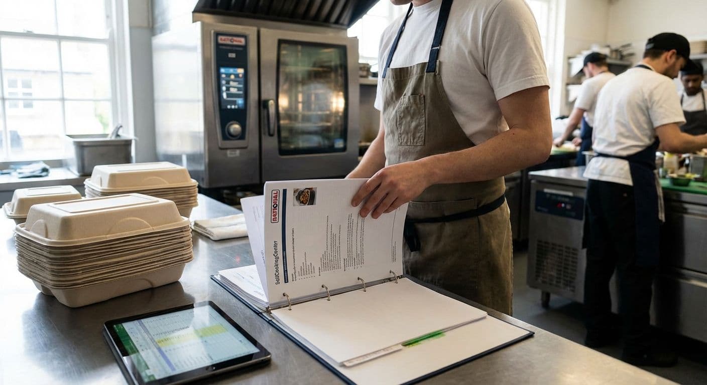 Optimización del take-away: 40 recetas clave y gestión eficiente